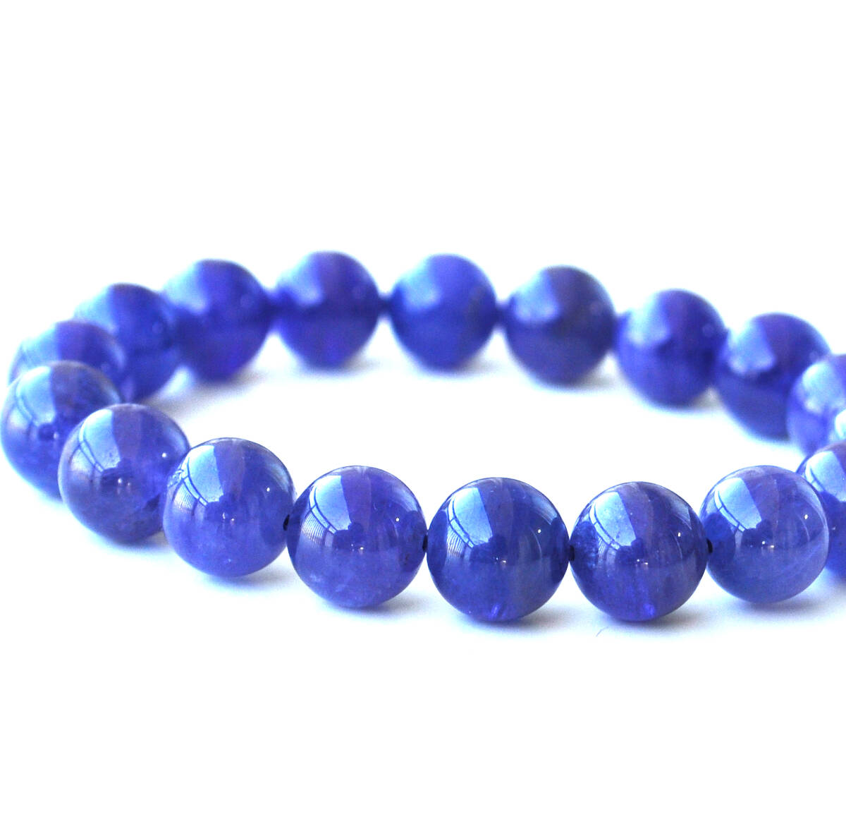 ☆天然石卸☆超激レア!!☆完全別格品!!(宝石質)☆超極上タンザナイト☆ブレスレットSSA※ファイナルクォリティー!!! 拍卖