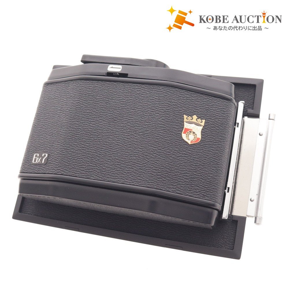 ■ ウイスタ 4×5 マウント ロールフィルムホルダー 6×7 タイプN カメラアクセサリー ブラック 付属品付き拍卖