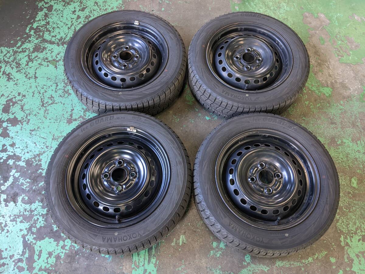 来店受け渡し歓迎♪155/65R14【ホンダ N-BOX N-WGN N-ONE適合サイズ】 スタッドレスセットです。拍卖