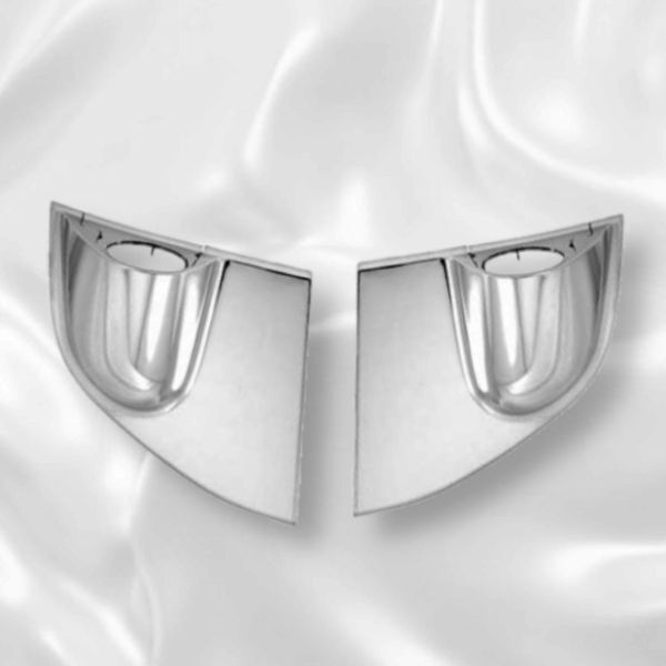 三菱ふそう ジェネレーション キャンター メッキ ミラー ステー カバー 2t カスタム パーツ オプション Gキャンター メッキパーツ 新品拍卖