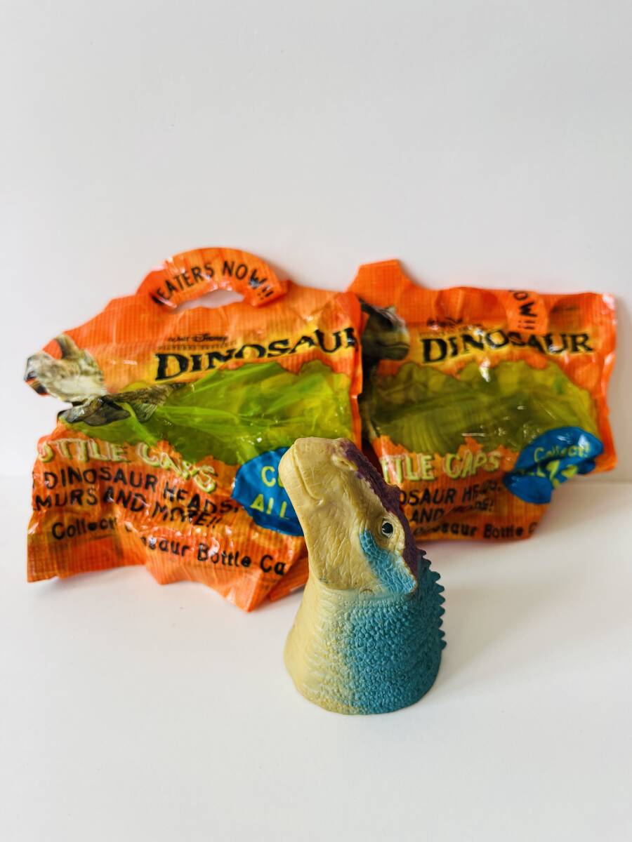 ディズニーDINOSAUR ボトルキャップ 3個拍卖