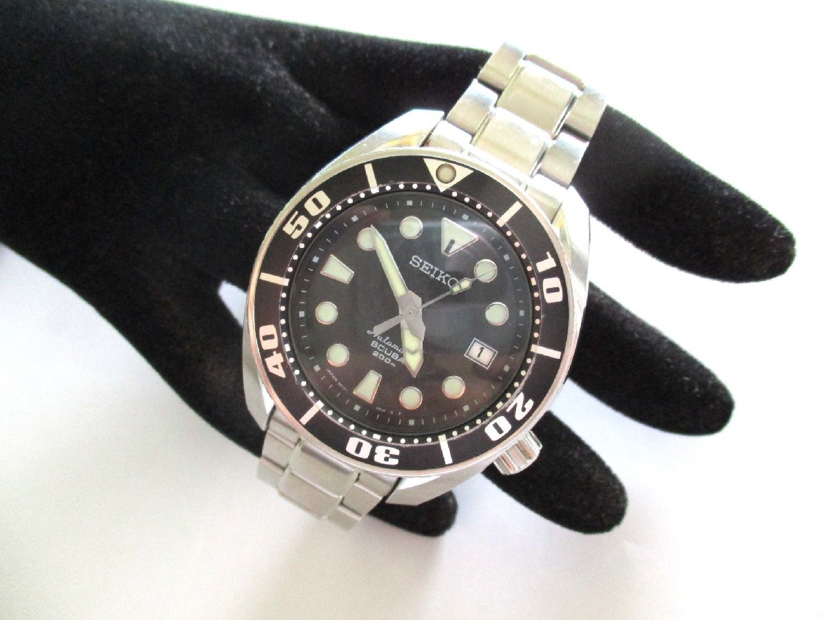 ★とちぎ屋!【SEIKO】セイコー エアーダイバーズSS プロスペックス 6R15OOGO 自動巻 200m防水 Ms腕時計★拍卖