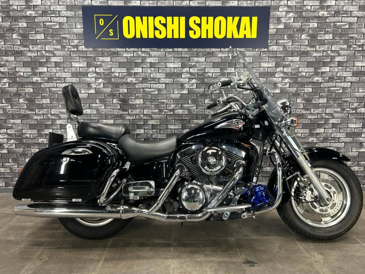 ☆カワサキ バルカン1500クラシックツアラー エンジンガード バックレスト 大阪から 大西商会拍卖