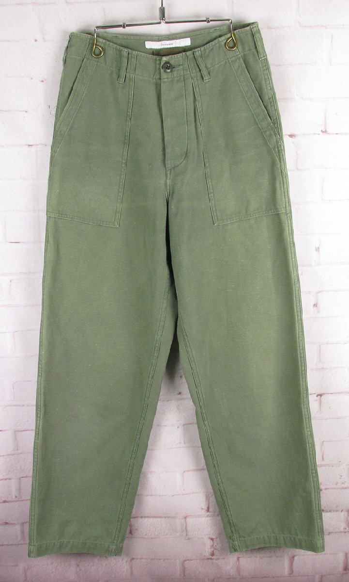 MYP21303 FRAMe WORK フレームワーク ベイカーパンツ 18-030-220-3001-1-0 オリーブ系 38拍卖