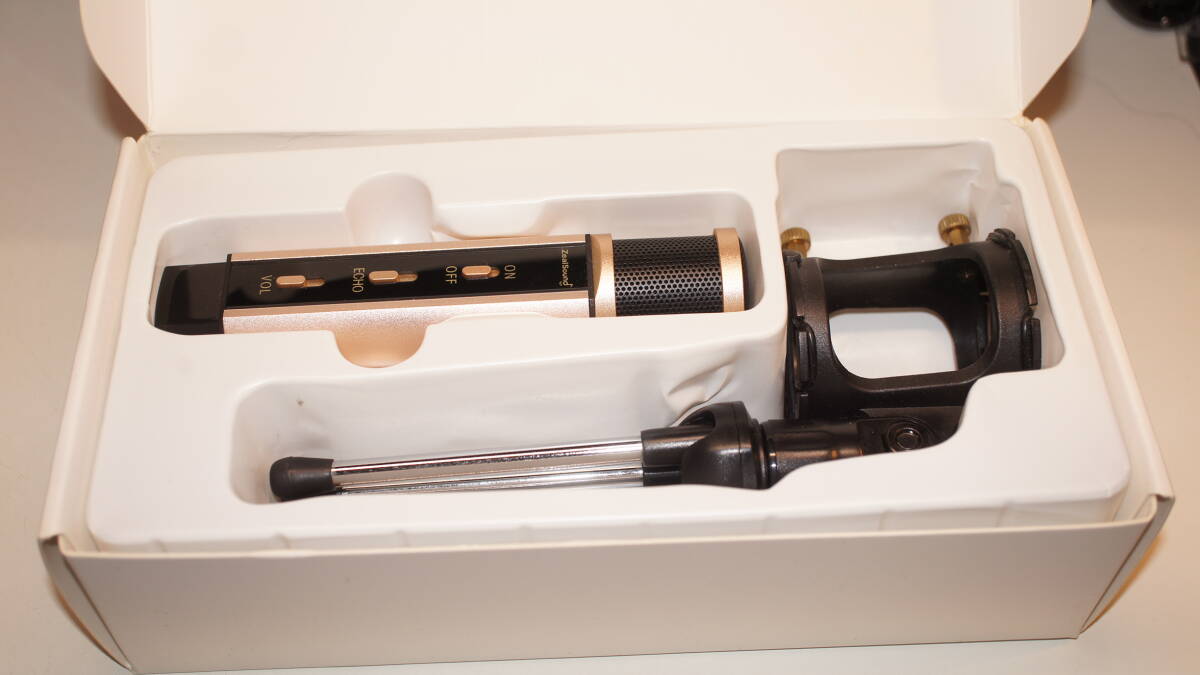 ZealSound Portable Microphone コンデンサーマイク スマートフォンマイク USBマイク 実況配信 ポットキャスト ストリーミング 拍卖