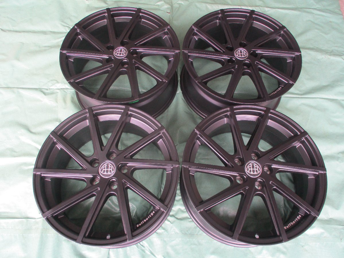 新品 Rolfhartge(ロルフハルトゲ) F10(5H/114.3) MB/Brushed 18インチ ホイール トヨタ レクサス,カローラクロス,ハリアー,bZ4X,GRヤリス他拍卖