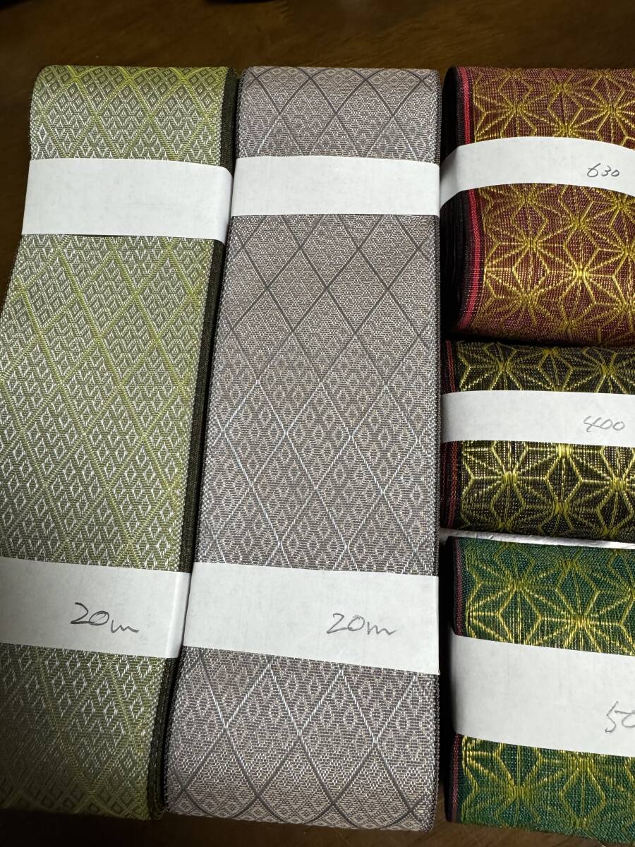 ④ 55m 畳縁 / 手芸 工作に たたみへり たたみべり / 手芸 工作に拍卖