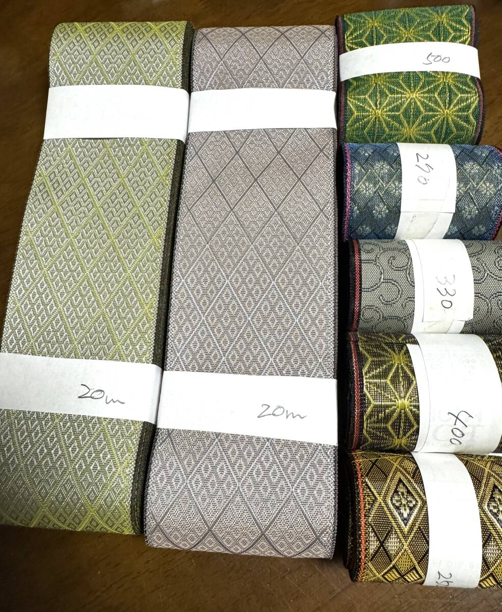 ③ 57m 畳縁 / 手芸 工作に たたみへり たたみべり / 手芸 工作に拍卖