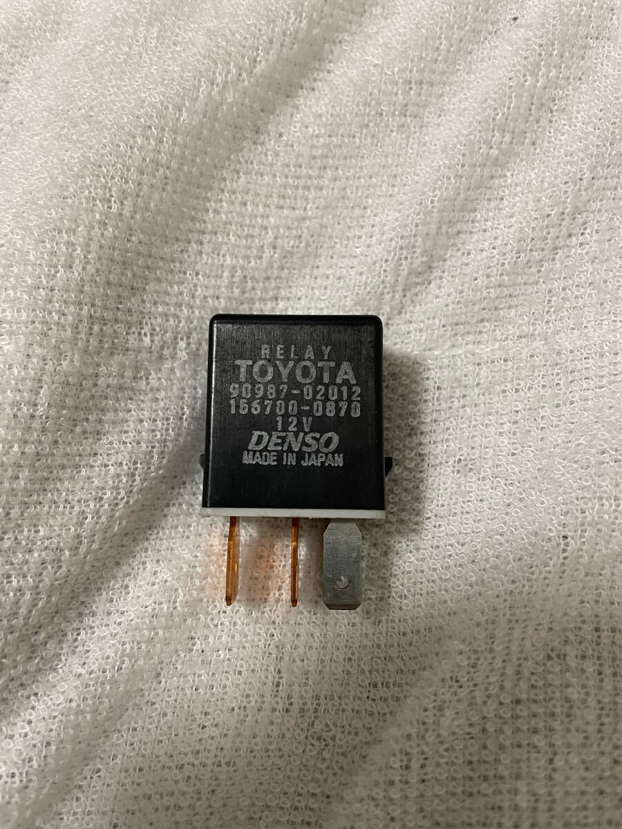 ★トヨタ TOYOTA エアコン リレー 90987-02012 156700-0870拍卖