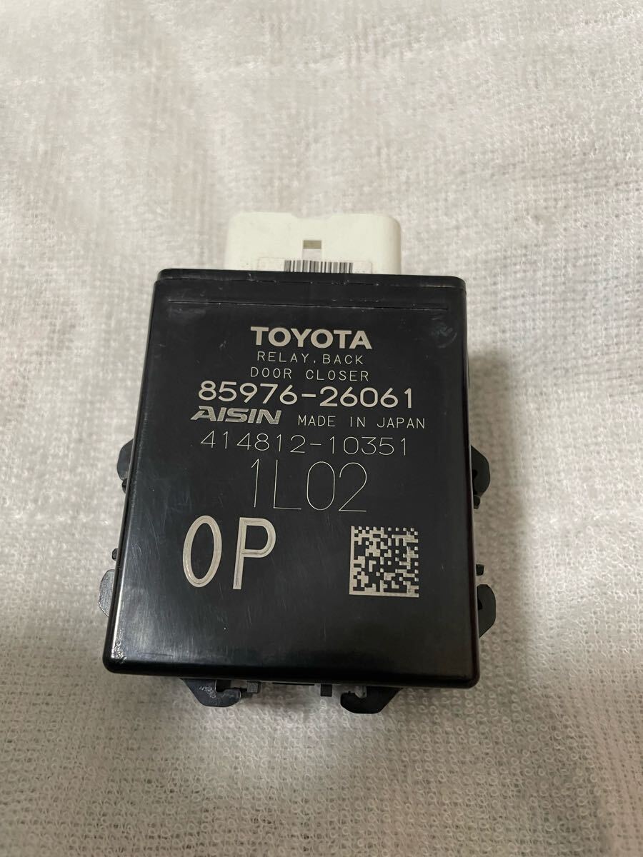 トヨタ TOYOTA バックドア クローザー リレー 85976-26061 414812-10351 1L02拍卖