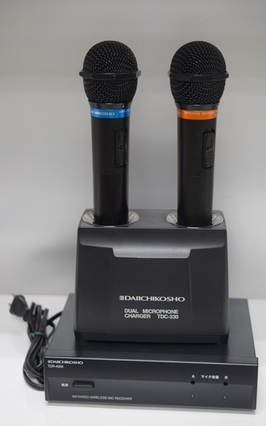 第一興商 赤外線ワイヤレスマイクセット TDR-4000 TDC-330 動作確認済み拍卖
