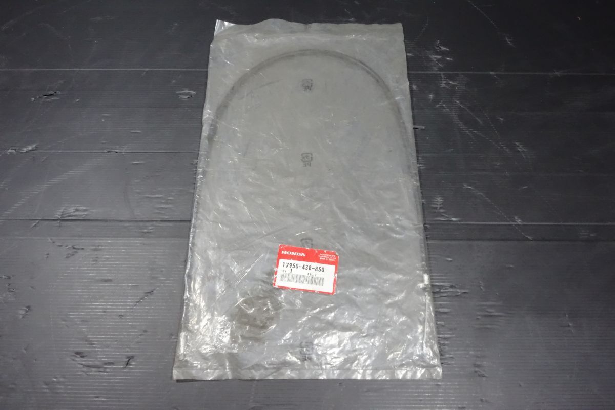 2 スターター チョーク ケーブル ワイヤー 17950-438-850 ホンダ 純正 CB750F RC04 新品 未使用 #R20250616拍卖