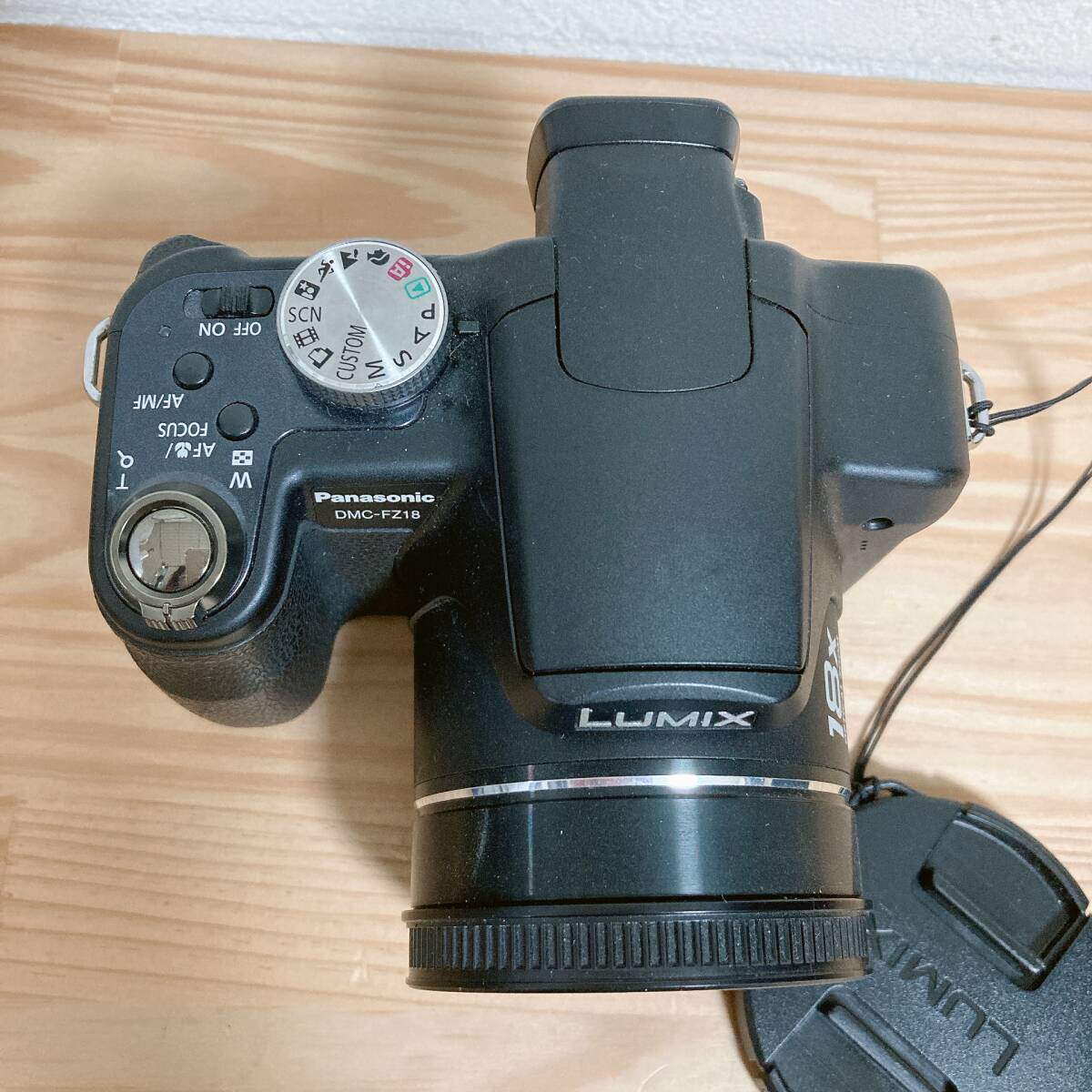 【中古】(外観美品)Lumix Panasonic DMC-FZ18 パナソニック デジタルカメラ バッテリー付属★A2506-0067拍卖