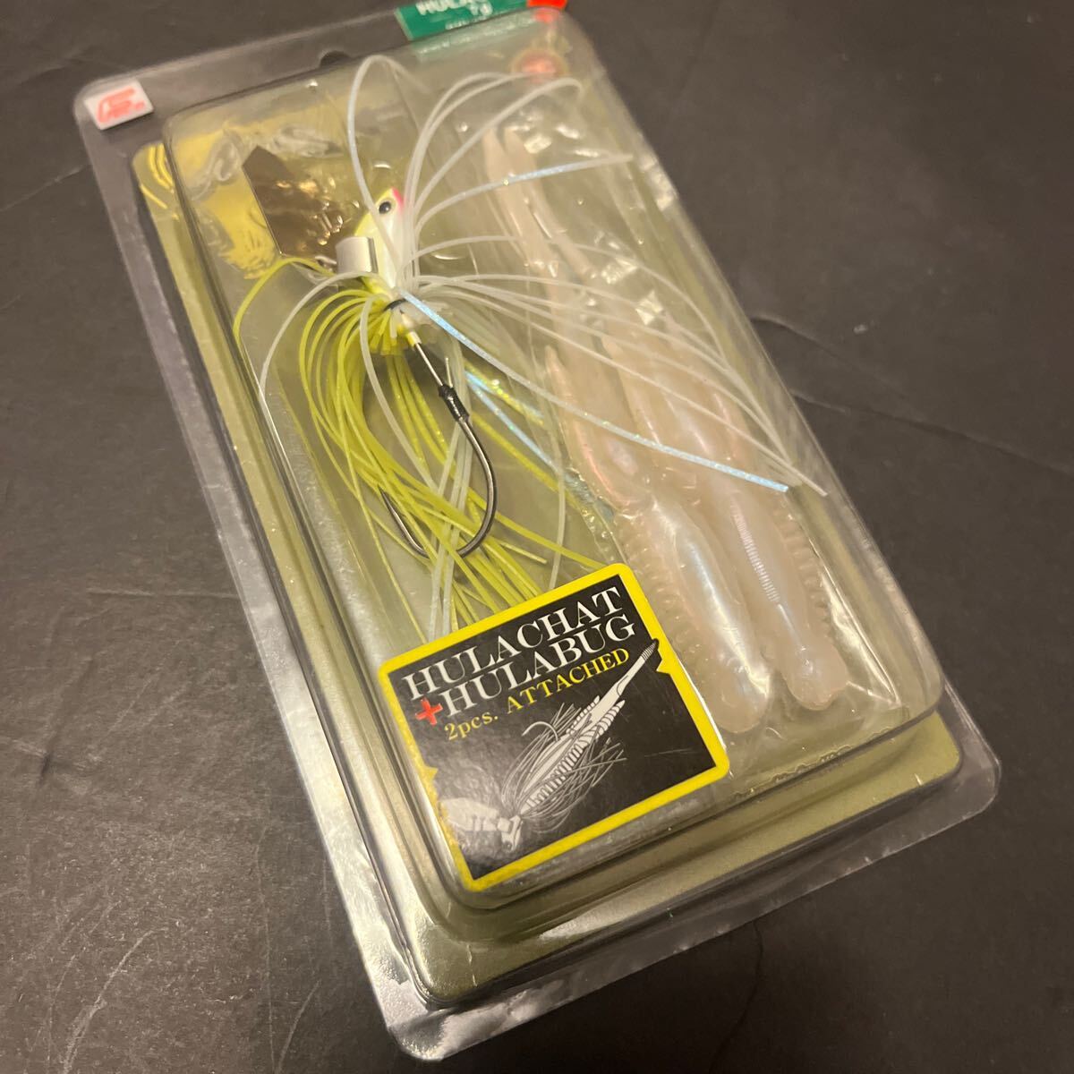 新品 ノリーズ フラチャット 7g ホワイトチャートリュースクリスタル NORIES HULACHAT チャターベイト 72拍卖