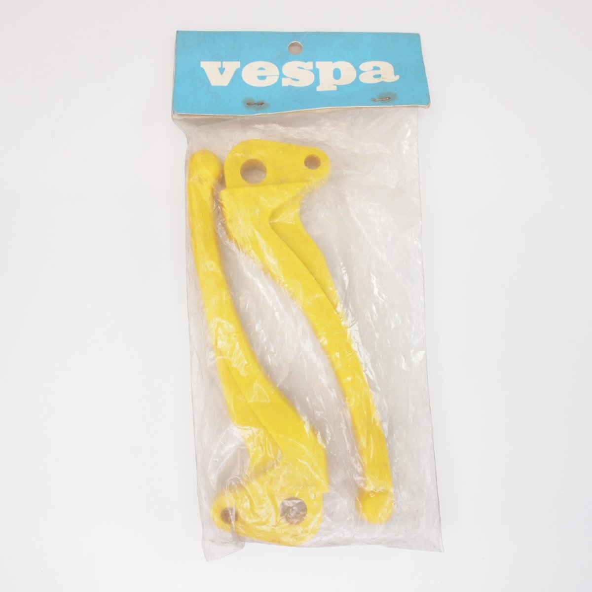 Sport lever set -UTAH (NOS)- yellow for Vespa PX T5 PK S XL PX200E PX150E PX125E 50s ET3 Sprint Rally ベスパ レバーセット拍卖