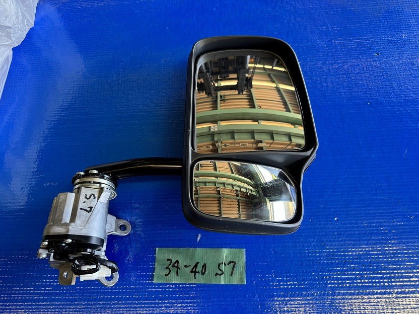日野 純正ミラー 右 7ピン 標準キャビン用 中古 34-40拍卖