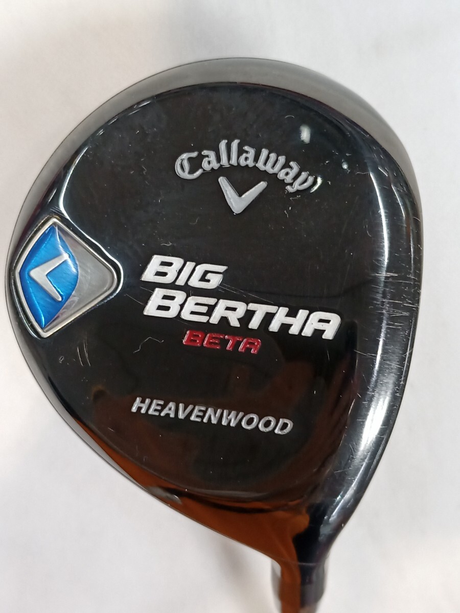 本州のみ送料無料◇即決価格◇FW◇キャロウェイ◇BIG BERTHA BETA◇AIR Speeder for BIG BERTHA◇20.5度◇SR◇43in◇304g◇カバーなし拍卖