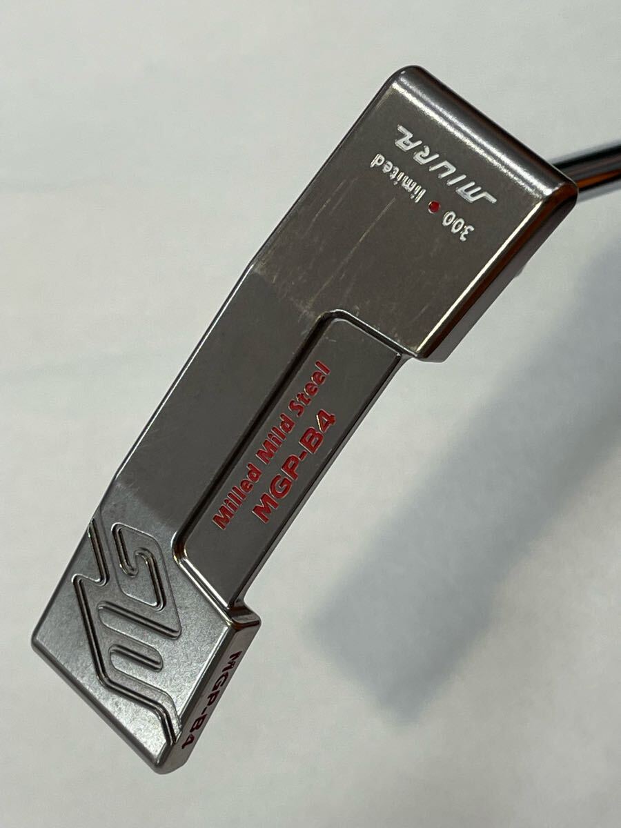 本州のみ送料無料◇パター◇ミウラ◇MGP-B4◇オリジナルスチール◇34in◇572g◇カバーなし拍卖