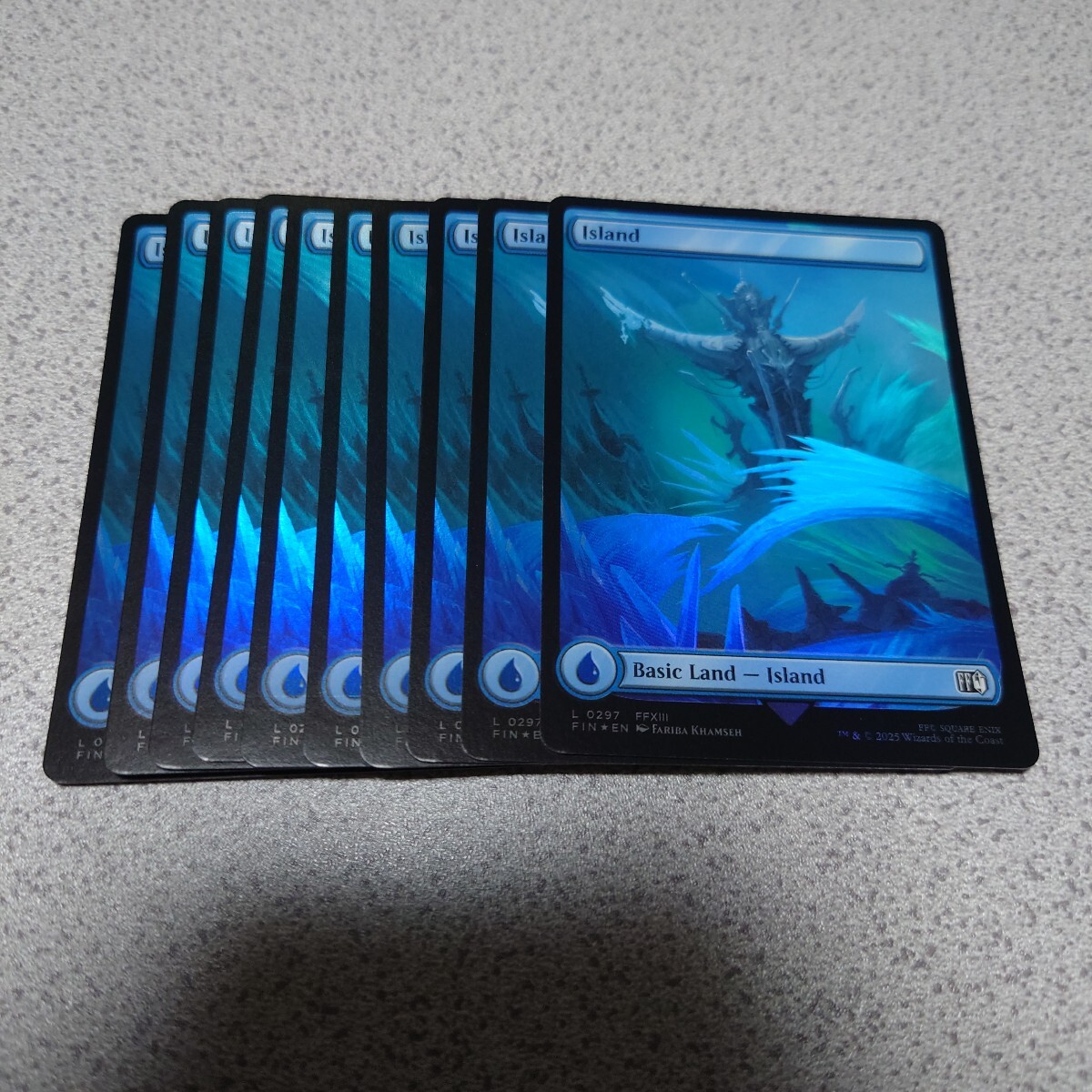 MTG FIN 島 0297 英語foil 10枚セット ファイナルファンタジー Final Fantasy 即決拍卖