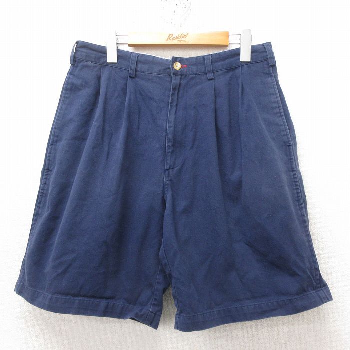 W31/古着 ビューグルボーイ ショート パンツ ショーツ メンズ 00s コットン 25jun14 中古 ボトムス 短パン ショーパン ハーフ拍卖