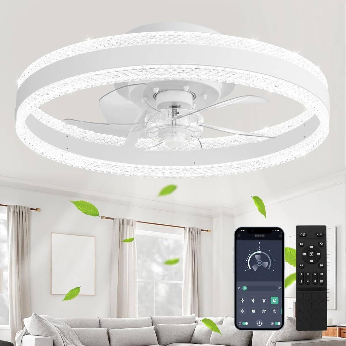 シーリングファンライト ファン付きシーリングライト ファン付き照明 50cm扇風機 一台二役 遠隔操作可 シーリングLEDライト拍卖