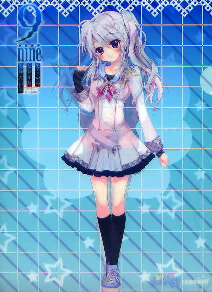 9-nine-そらいろそらうたそらのおと/ぱれっと メロンブックス特典クリアファイル拍卖