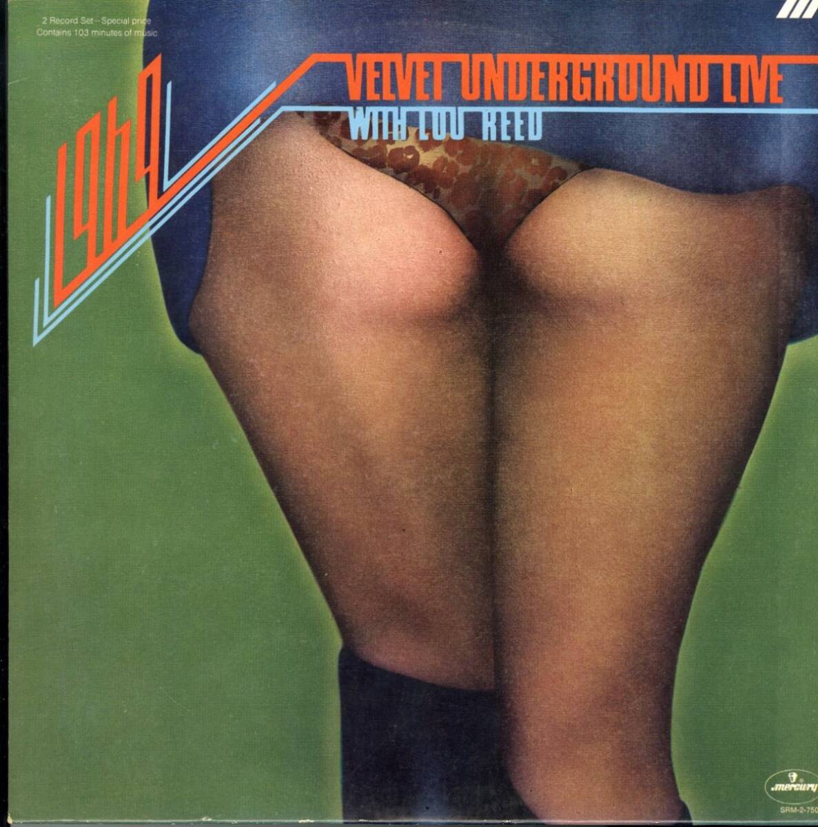 USプレス2LP!MASTERDISK刻印 Velvet Underground /1969 Velvet Underground Live With Lou Reed【Mercury / SRM-2-7504】ルー・リード拍卖