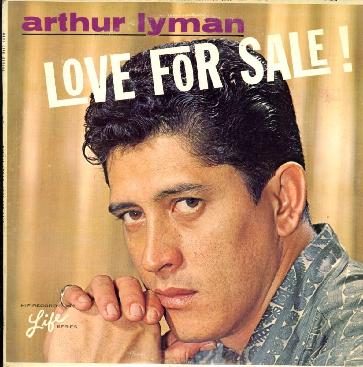 63年 USプレスLP!DG 深溝 MONO盤 Arthur Lyman / Love For Sale!【HiFi Records / L-1009】アーサー・ライマン イージー・リスニング拍卖