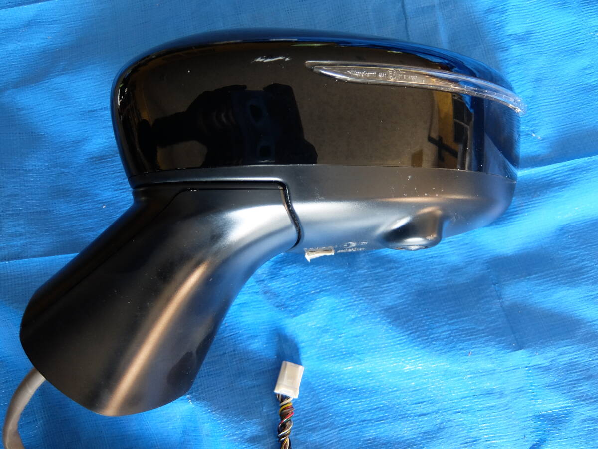 日産 ノート HE12 ハイブリッド 2017年式 左ドアミラー 左サイドミラー 村上 G531 G579 動作確認済み拍卖