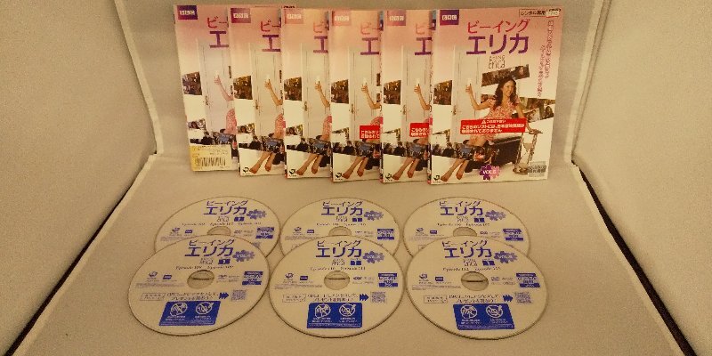 090-3262 送料無料 ビーイング エリカ シーズン1 全6巻 ジャケットとディスクのみ レンタル版拍卖