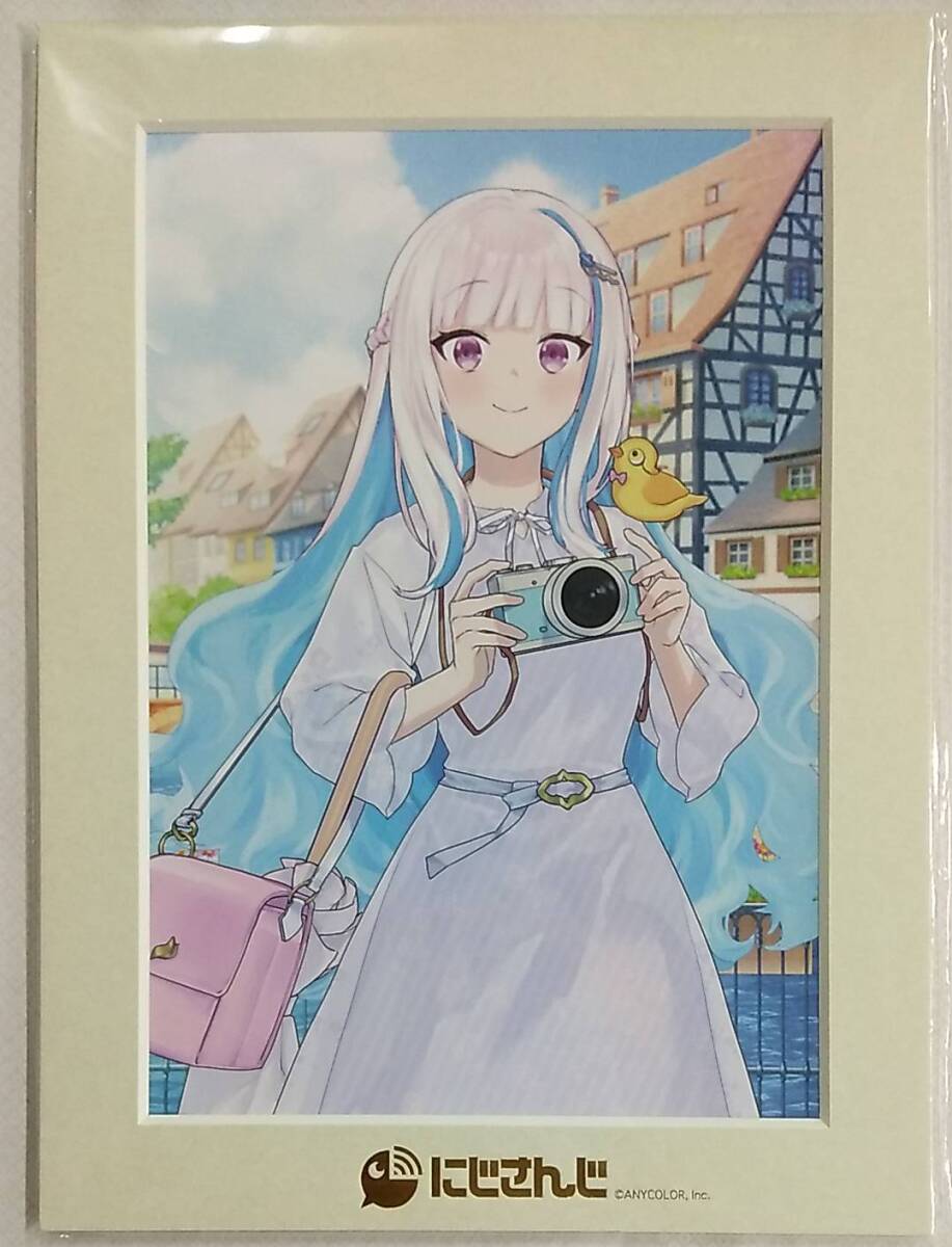 【送料:佐川80】にじさんじ くらっくじ フォトグラファーテーマ A賞-③ キャラファインマット リゼ・ヘルエスタ【NIJISANJI Charafine Mat拍卖