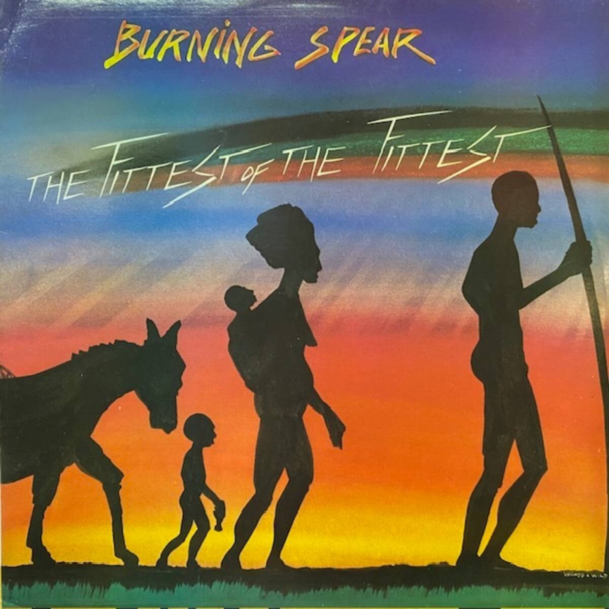★★値下出品★ Burning Spear - The Fittest Of The Fittest(★盤面極上品!)   ★元値3800円★拍卖