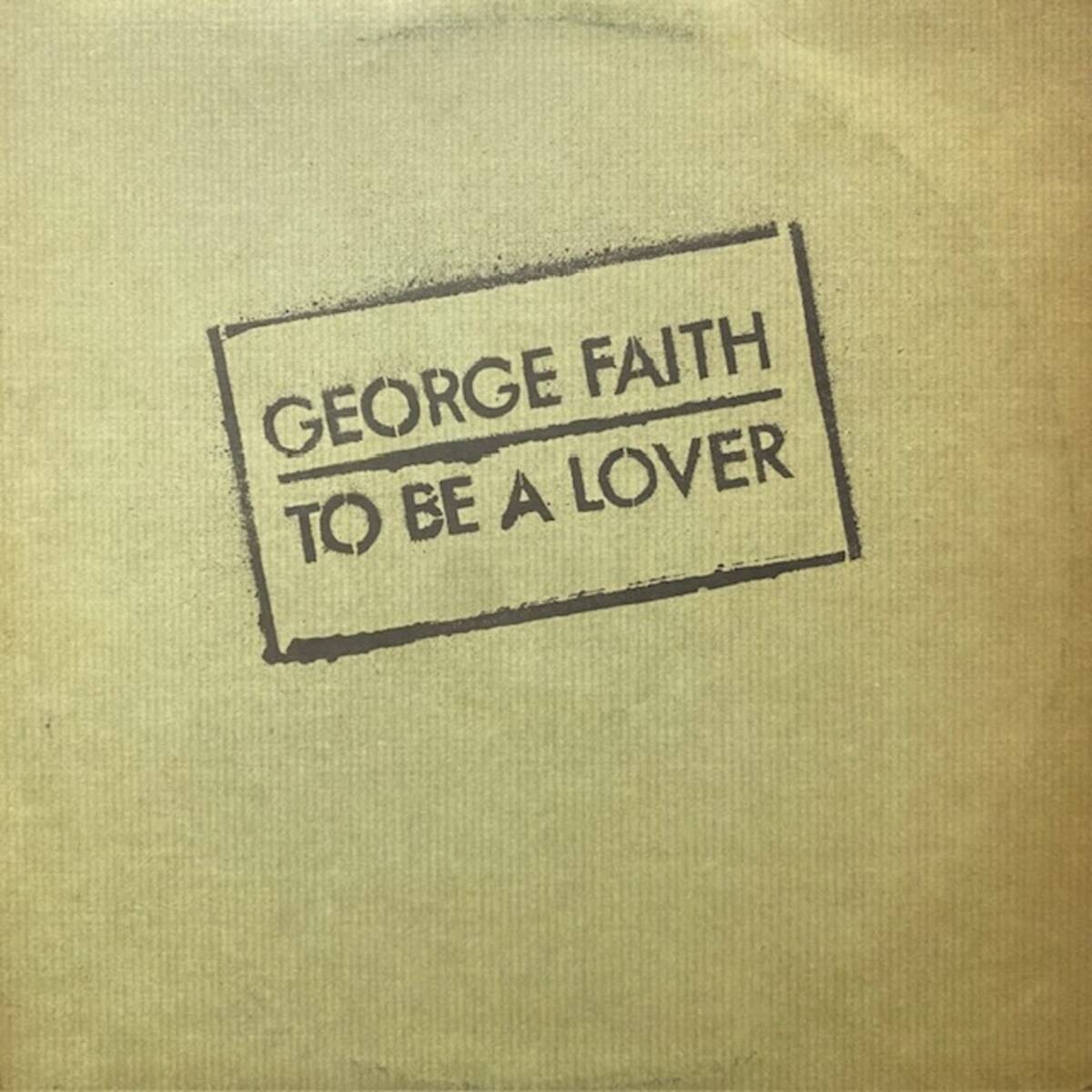 ★★値下出品★ George Faith - To Be A Lover   ★元値3800円★拍卖