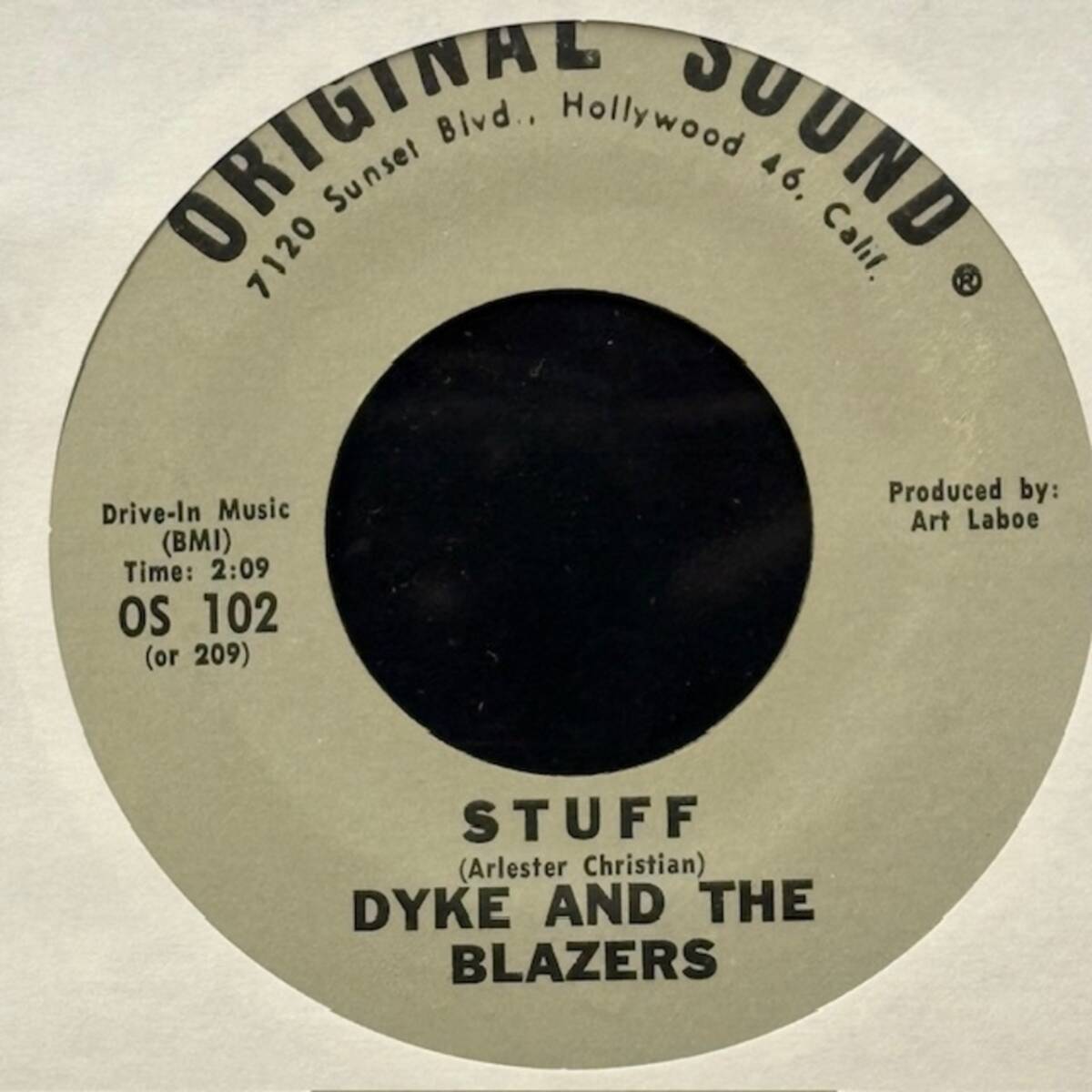 ★Dyke And The Blazers - Stuff / The Wobble(7インチ)拍卖