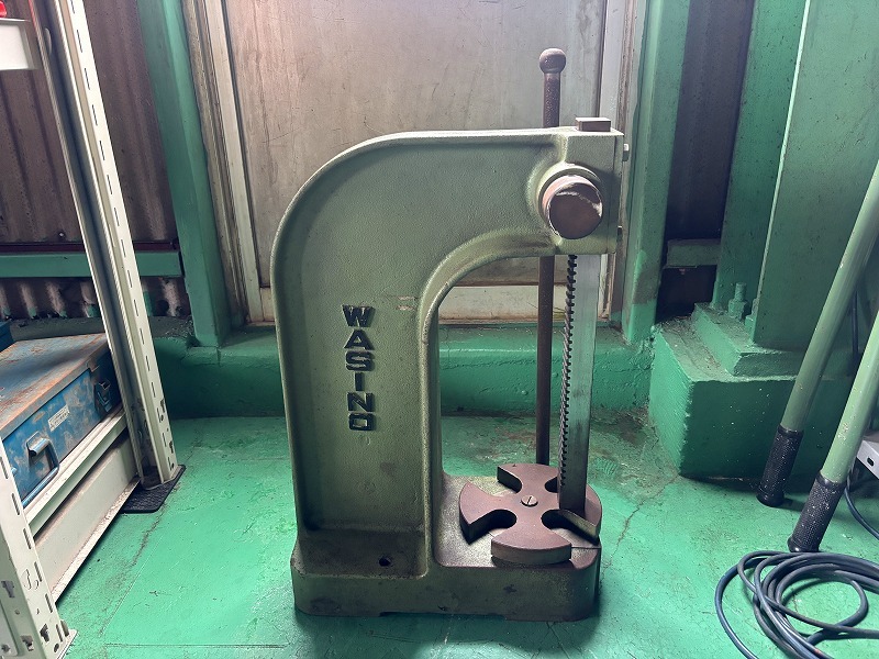 WASINO/ワシノ アーバープレス (ハンドプレス 手動 押圧力 プレス機)  PA38拍卖