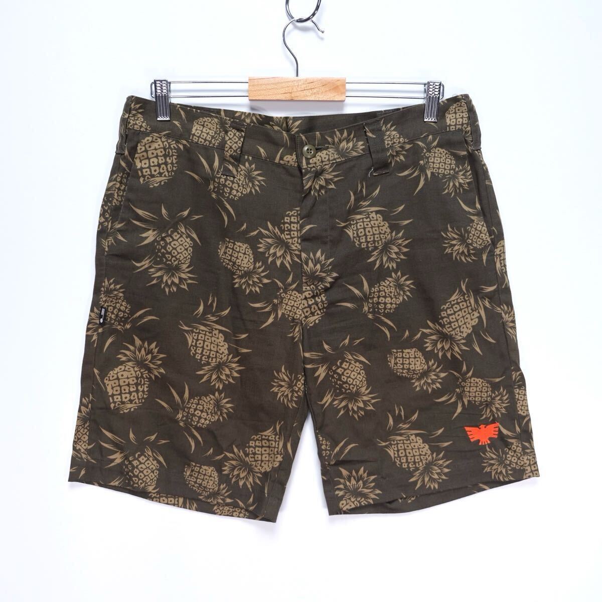 【送料無料】キン肉マン/KMA(キン肉マンマッスルアパレル)/プリンス・カメハメ/ショートパンツ/ハーフパンツ/パイナップル柄/Lサイズ拍卖