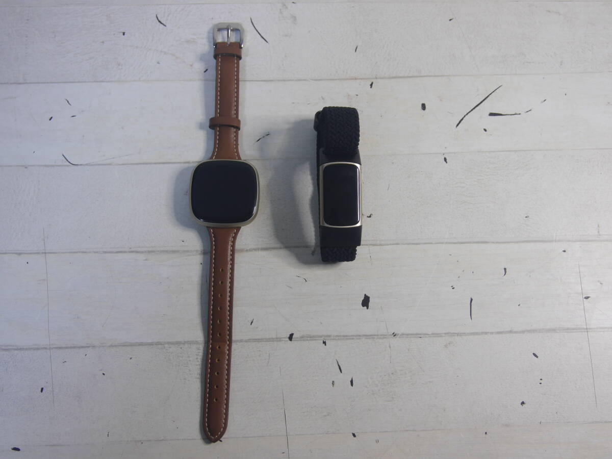 Google fitbit Charge5 Versa2 セット ジャンク スマートウォッチ 時計拍卖