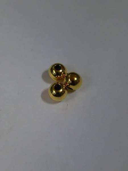 シルバー925 6mmビーズ 18k仕上げ ゴローズ 鹿紐拍卖