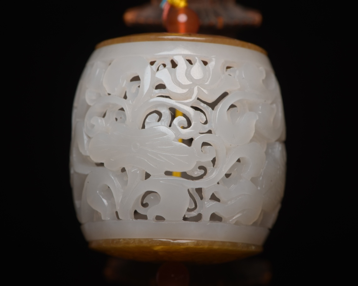 唐物 清 玉彫 和田玉熏 玉質温潤細膩 沁色自然 包漿一流 極細工 古美術品 時代物 中国古玩 骨董品 D66拍卖