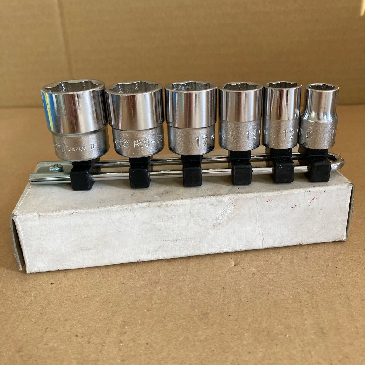 京都機械工具 KTC B206H ソケットセット 6個組拍卖