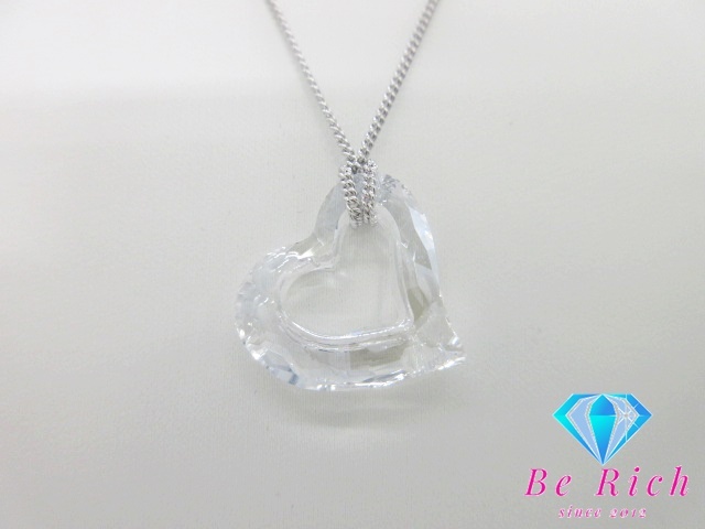 スワロフスキー SWAROVSKI Cardinal ネックレス ペンダント ハート クリスタル ジュエリー アクセサリー 【中古】 ba2753拍卖