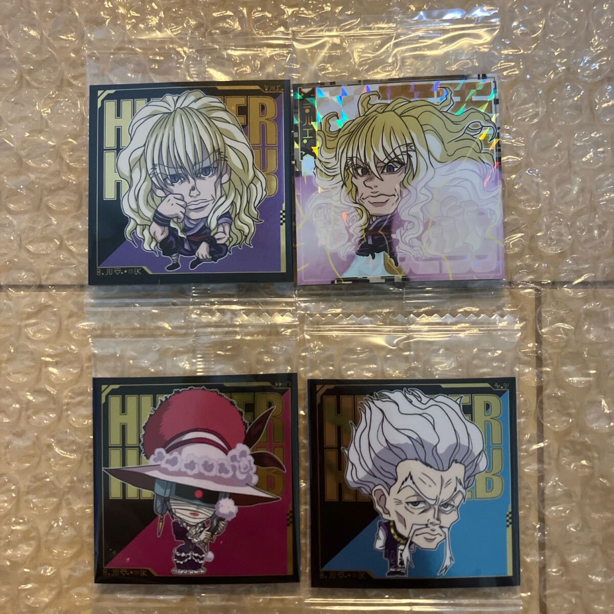 HUNTERXHUNTER ウエハース vol.1.4 シルバ ゼノ キキョウ ゾルディック家拍卖