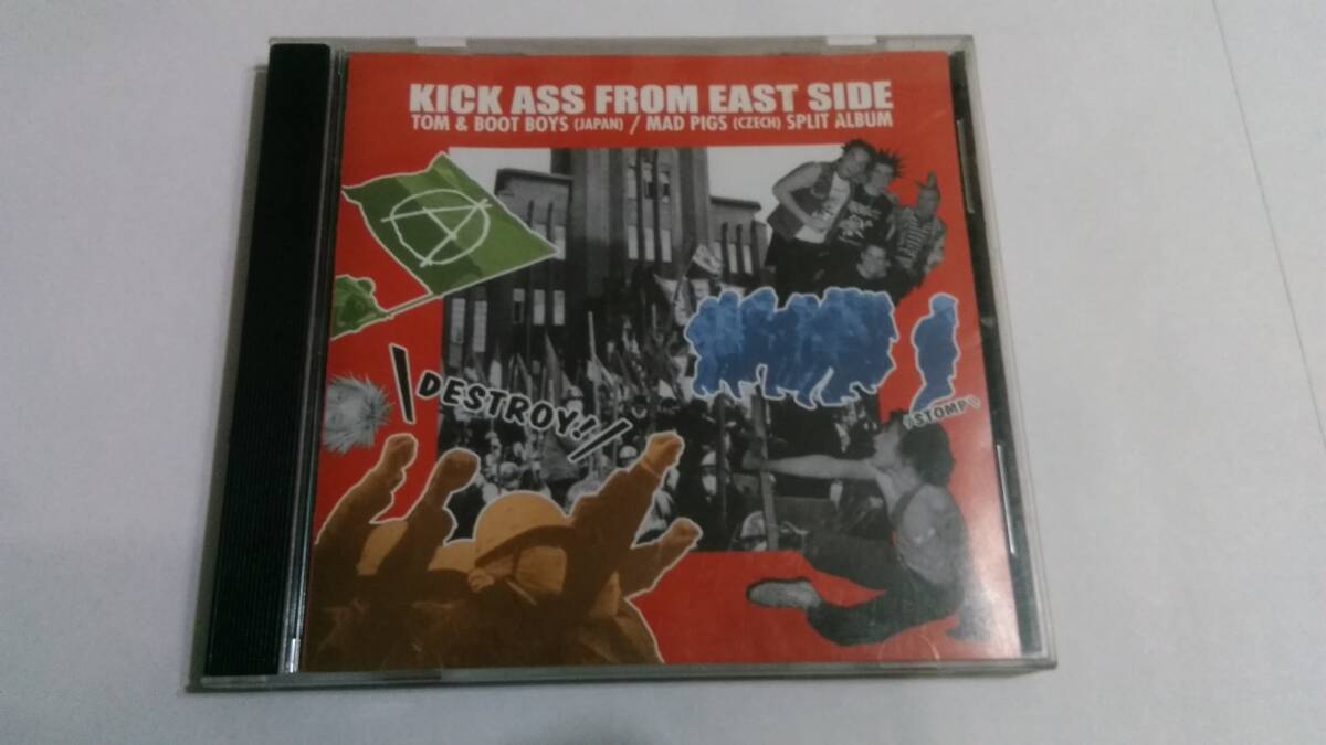 Tom & Boot Boys / Mad Pigs - Kick Ass From East Side☆Bloody Mary Zemezluc Boy Risposta Avoided Discocks Shit-Faced Prisoner拍卖