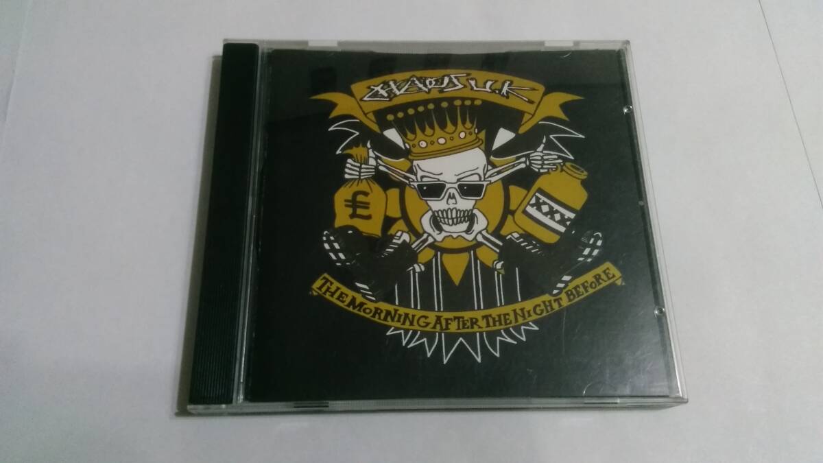 Chaos U.K - The Morning After The Night Before☆Disorder Chaotic Dischord Discharge Partisans Raw Noise Adicts Blitz Varukers拍卖