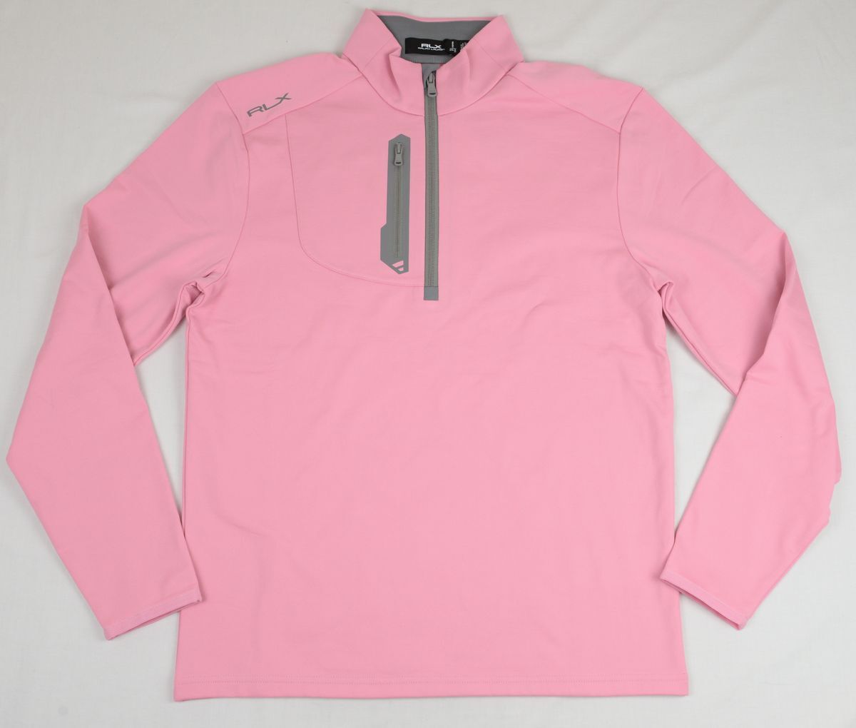 ●定価25300円RLX RALPH LAURENラルフローレンジップアップ長袖シャツ(US-S(JP-M),ピンク)新品拍卖