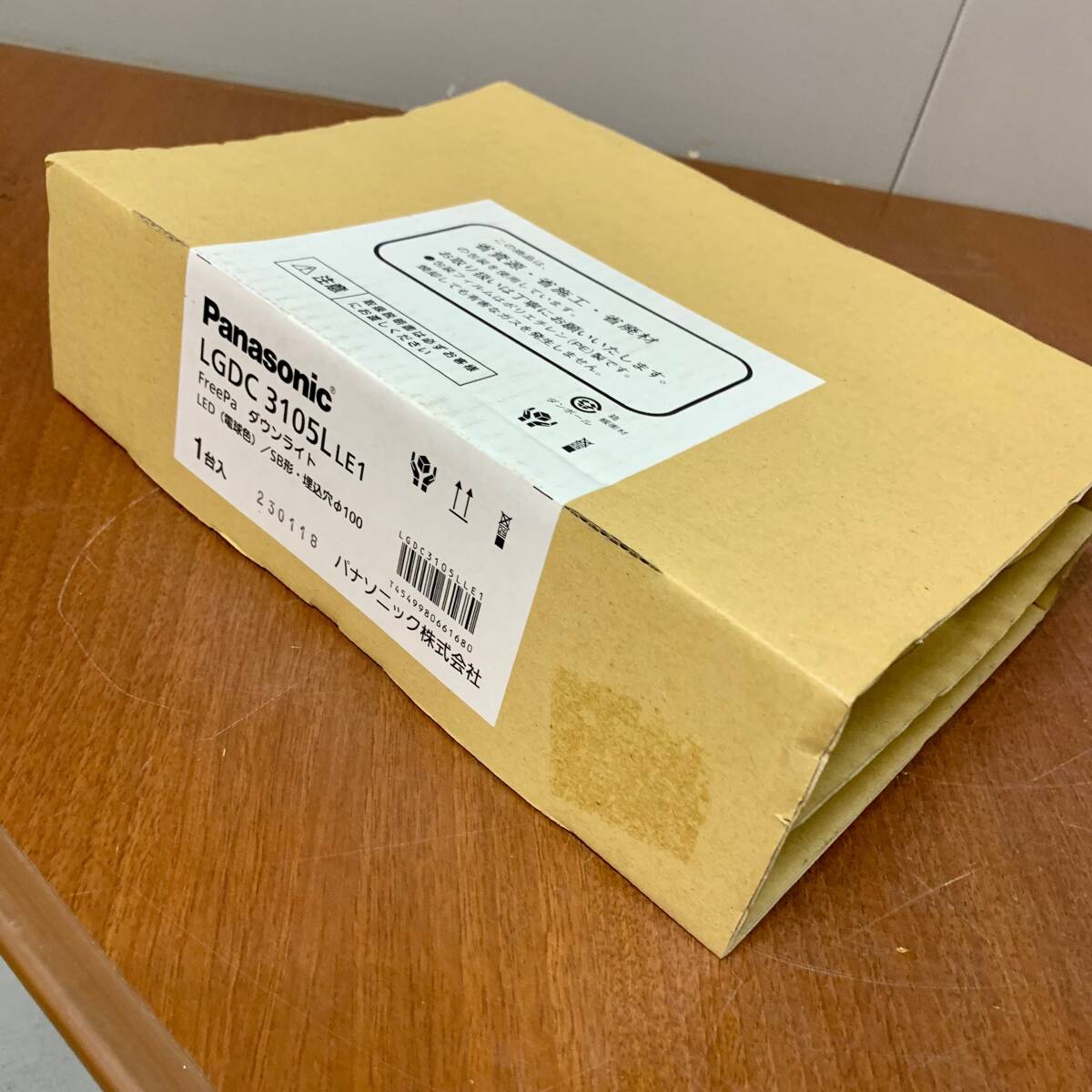 ♪1 Panasonic LGDC3105LLE1 天井埋込型 LED(電球色) ダウンライト 30604O15拍卖