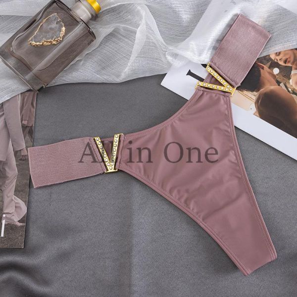 177-98-9 光沢&Tバックタイプ 超ゴージャス Vバックル【パープル,XL】ランジェリー ショーツ レディース セクシー パンツ .1拍卖