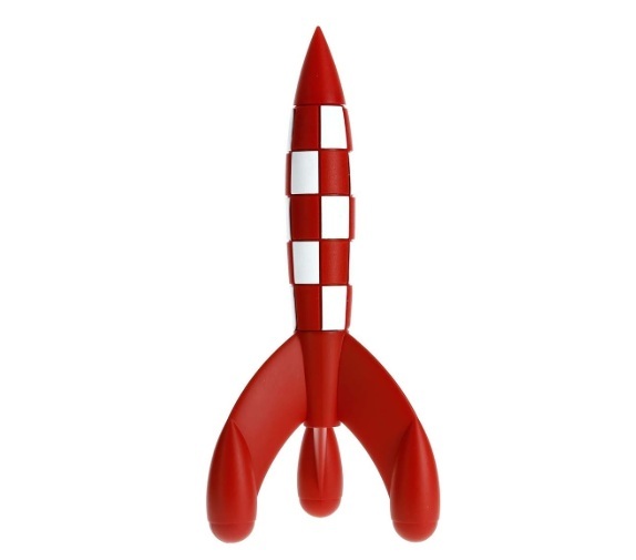 タンタンの冒険 ★ ロケット 中 フィギュア B拍卖