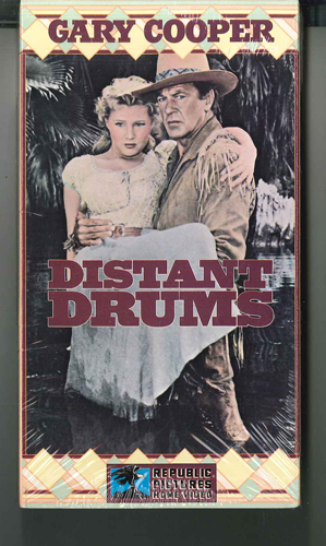 米VHS Movie, Gary Cooper Distant Drums VHS1035 REPUBLIC PICTURES /00300拍卖