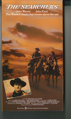 米VHS Movie, John Ford, John Wayne Serchers 1012 WARNER /00300拍卖